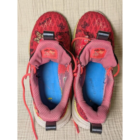 W9.5 / M8 - Under Armour Curry Flow 10 Unicorn & Butterfly Pink Black Shoes - Picture 10 of 10